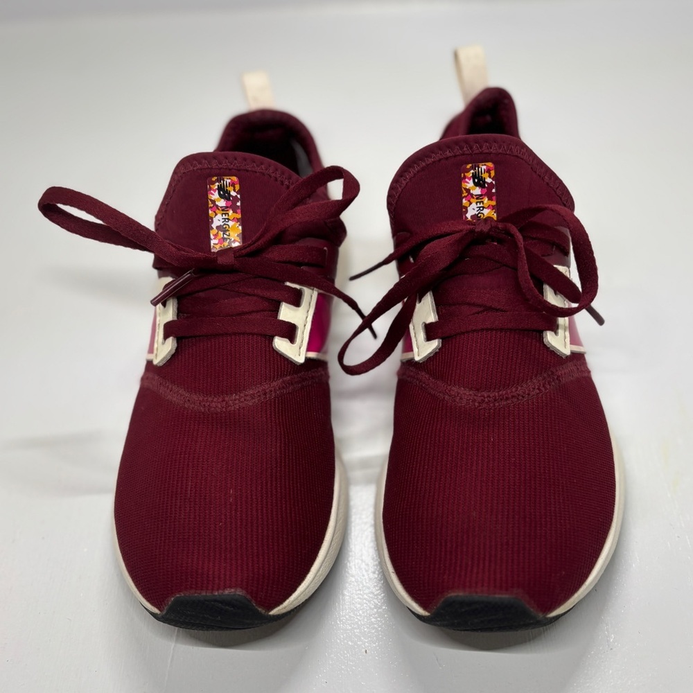 New Balance Nergize Sport Women’s 7.5 Burgundy FuelCore Slip-On Sneakers Lightwe - Picture 4 of 12